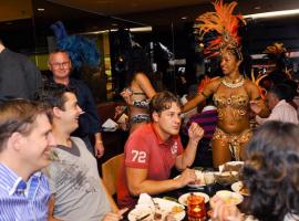 Enjoy Brazilian dinner in company of well-known Brazilian dancers