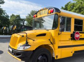 American style strip party bus for stag dos in Hamburg